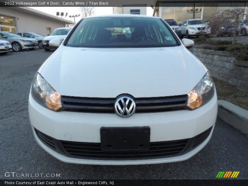 Candy White / Titan Black 2012 Volkswagen Golf 4 Door