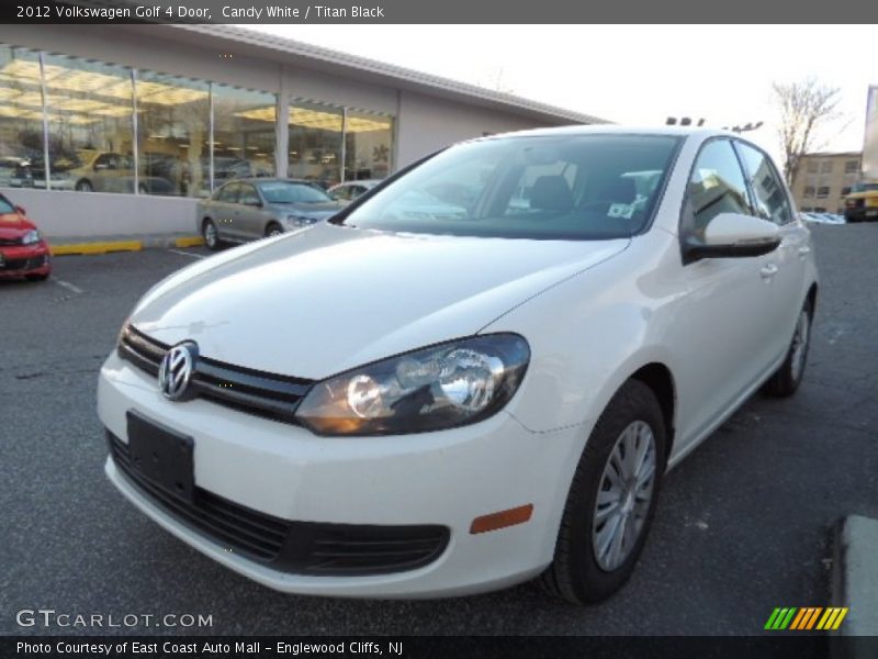 Candy White / Titan Black 2012 Volkswagen Golf 4 Door
