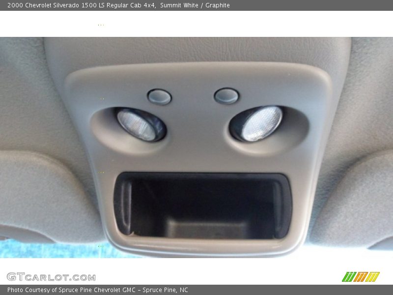 Summit White / Graphite 2000 Chevrolet Silverado 1500 LS Regular Cab 4x4