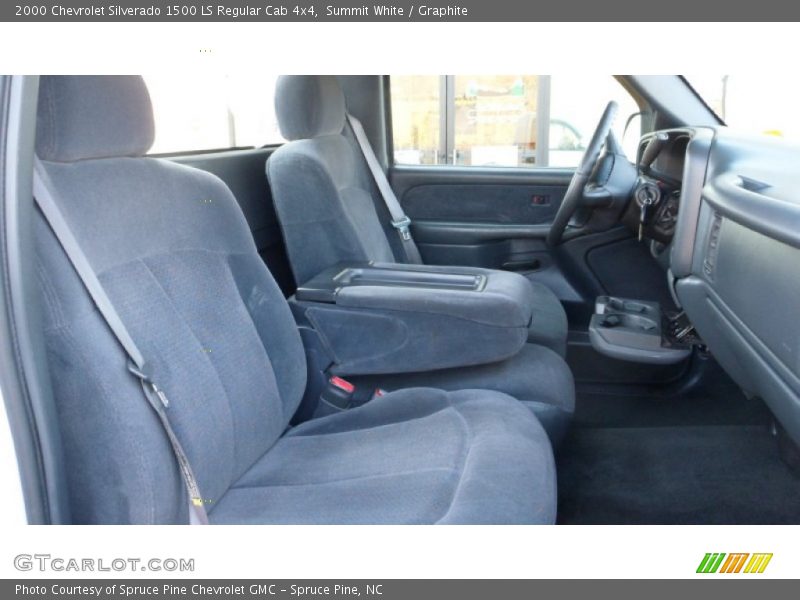 Summit White / Graphite 2000 Chevrolet Silverado 1500 LS Regular Cab 4x4