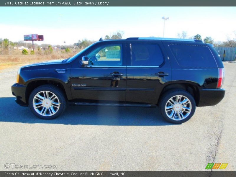 Black Raven / Ebony 2013 Cadillac Escalade Premium AWD