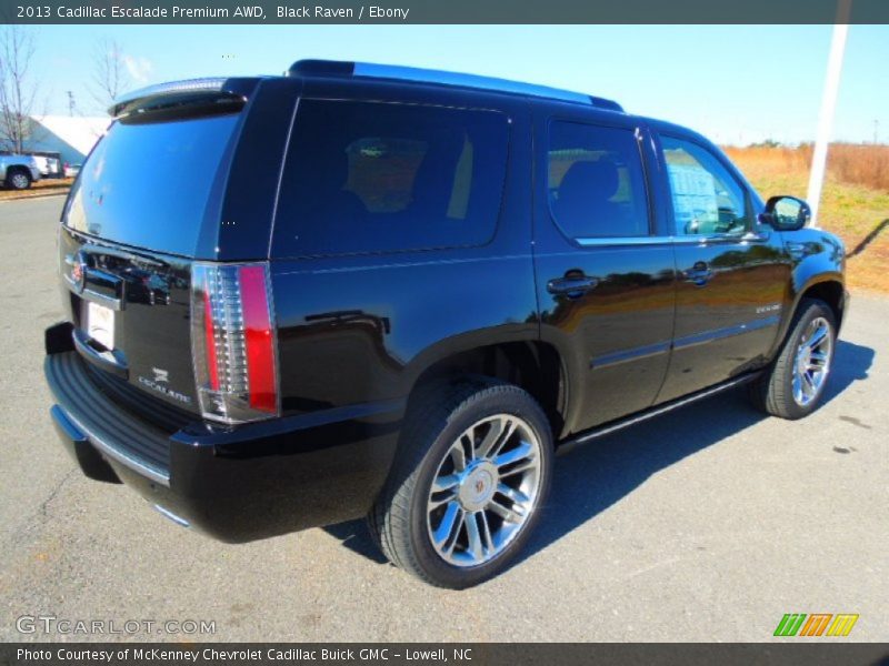 Black Raven / Ebony 2013 Cadillac Escalade Premium AWD