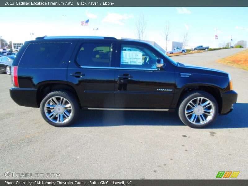 Black Raven / Ebony 2013 Cadillac Escalade Premium AWD