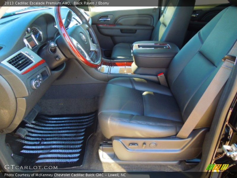 Black Raven / Ebony 2013 Cadillac Escalade Premium AWD