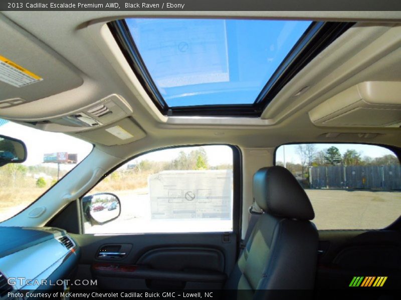Black Raven / Ebony 2013 Cadillac Escalade Premium AWD