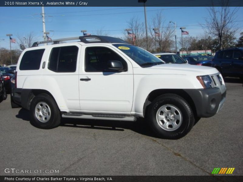  2010 Xterra X Avalanche White