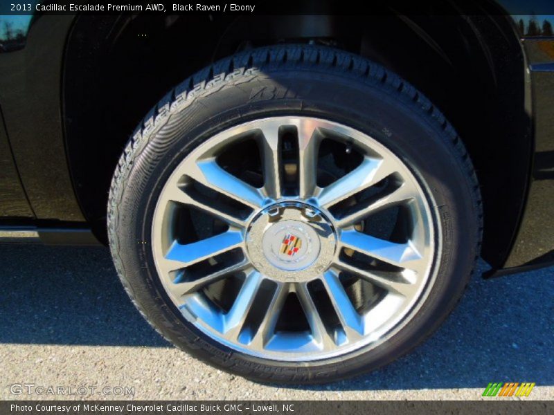 Black Raven / Ebony 2013 Cadillac Escalade Premium AWD