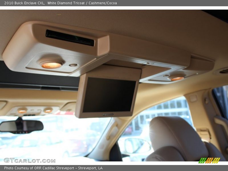 White Diamond Tricoat / Cashmere/Cocoa 2010 Buick Enclave CXL