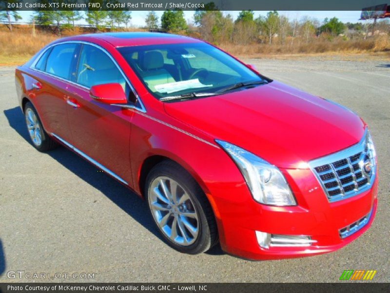 Crystal Red Tintcoat / Shale/Cocoa 2013 Cadillac XTS Premium FWD