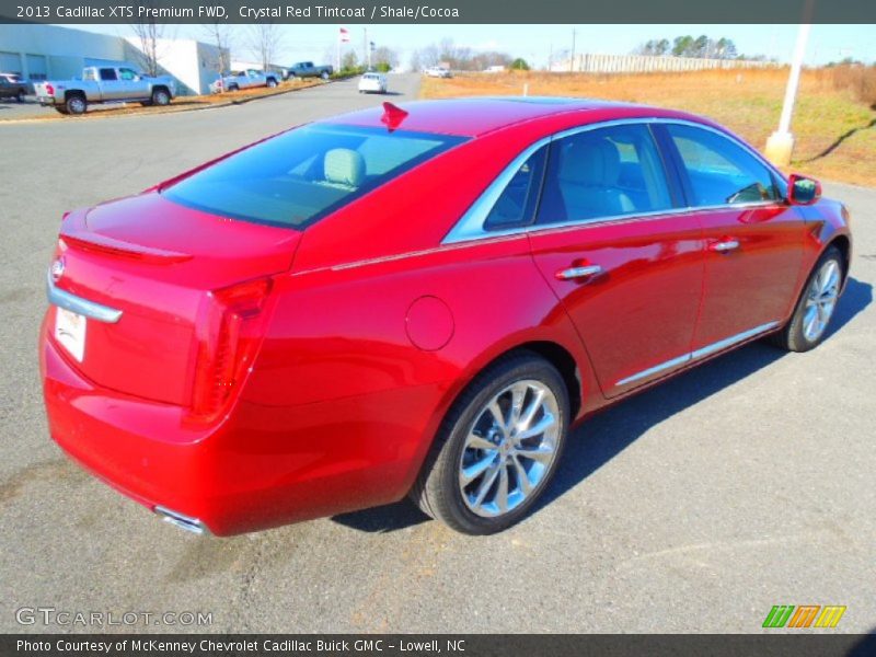 Crystal Red Tintcoat / Shale/Cocoa 2013 Cadillac XTS Premium FWD