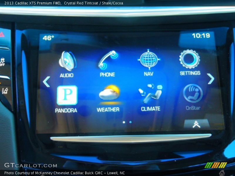 Crystal Red Tintcoat / Shale/Cocoa 2013 Cadillac XTS Premium FWD