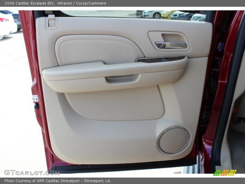 Infrared / Cocoa/Cashmere 2009 Cadillac Escalade ESV