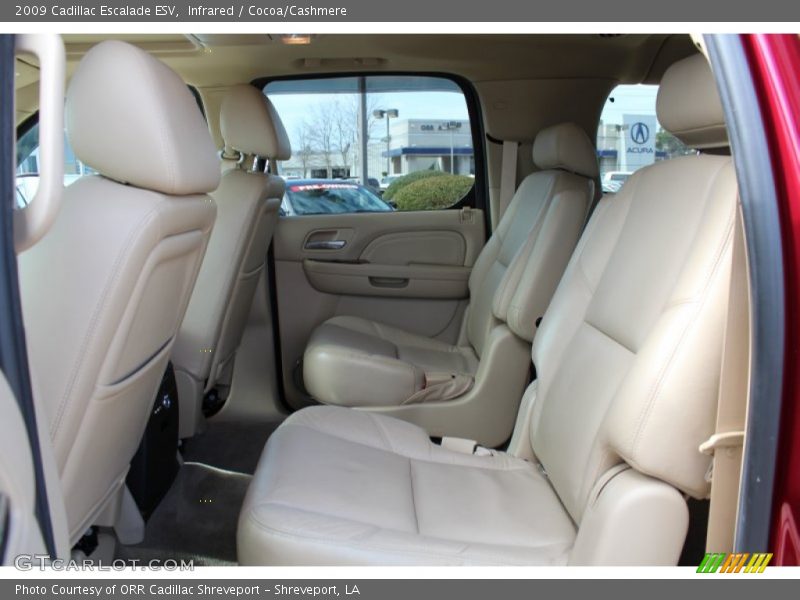 Rear Seat of 2009 Escalade ESV