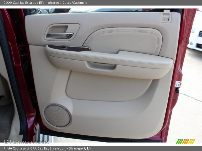 Infrared / Cocoa/Cashmere 2009 Cadillac Escalade ESV