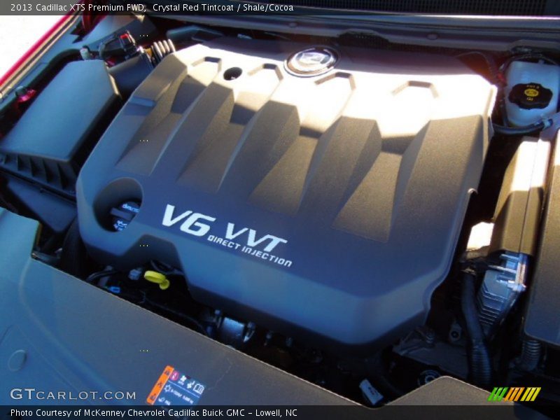 Crystal Red Tintcoat / Shale/Cocoa 2013 Cadillac XTS Premium FWD