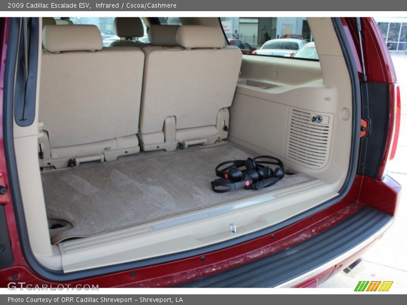 Infrared / Cocoa/Cashmere 2009 Cadillac Escalade ESV