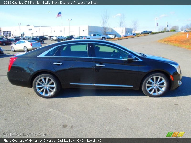 Black Diamond Tricoat / Jet Black 2013 Cadillac XTS Premium FWD