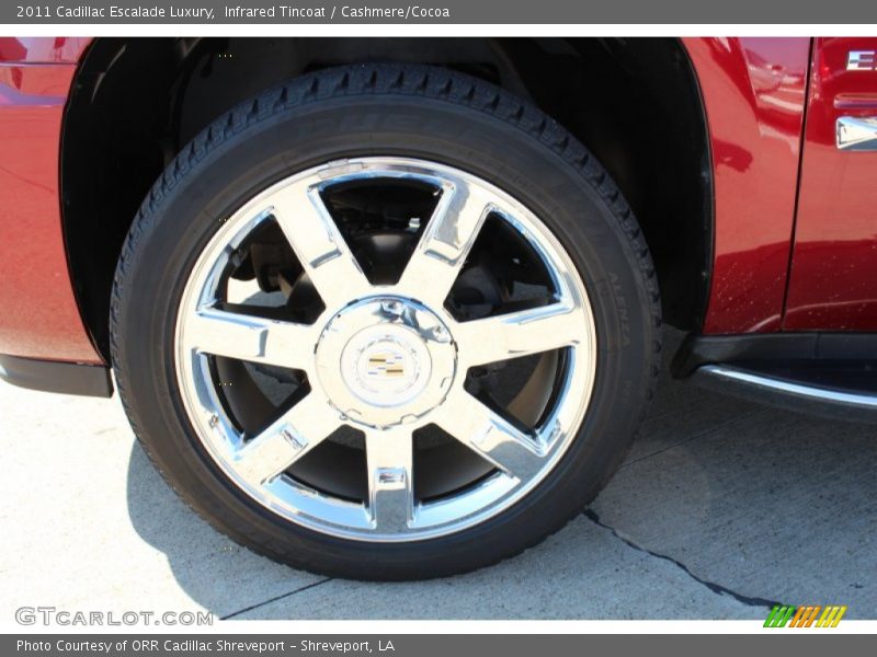 Infrared Tincoat / Cashmere/Cocoa 2011 Cadillac Escalade Luxury