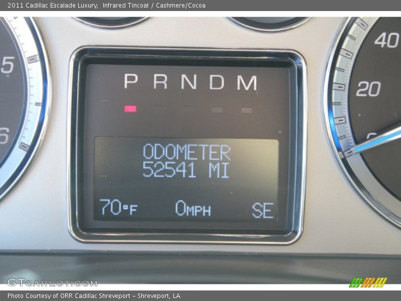 Infrared Tincoat / Cashmere/Cocoa 2011 Cadillac Escalade Luxury