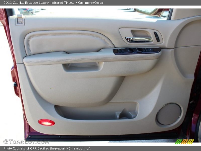 Infrared Tincoat / Cashmere/Cocoa 2011 Cadillac Escalade Luxury