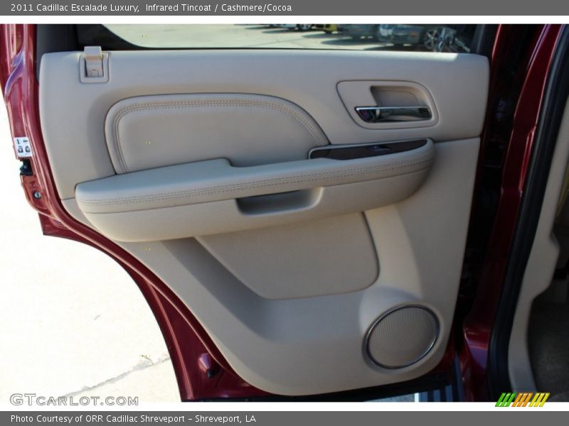 Infrared Tincoat / Cashmere/Cocoa 2011 Cadillac Escalade Luxury