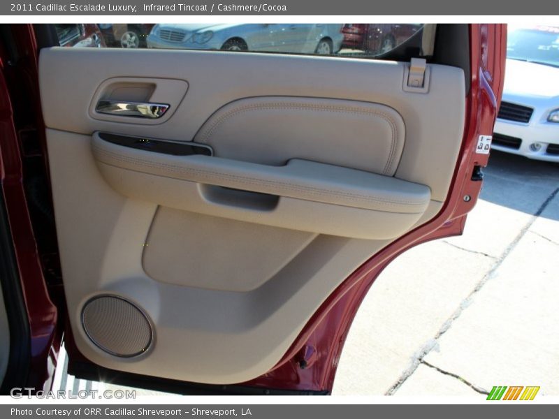Infrared Tincoat / Cashmere/Cocoa 2011 Cadillac Escalade Luxury