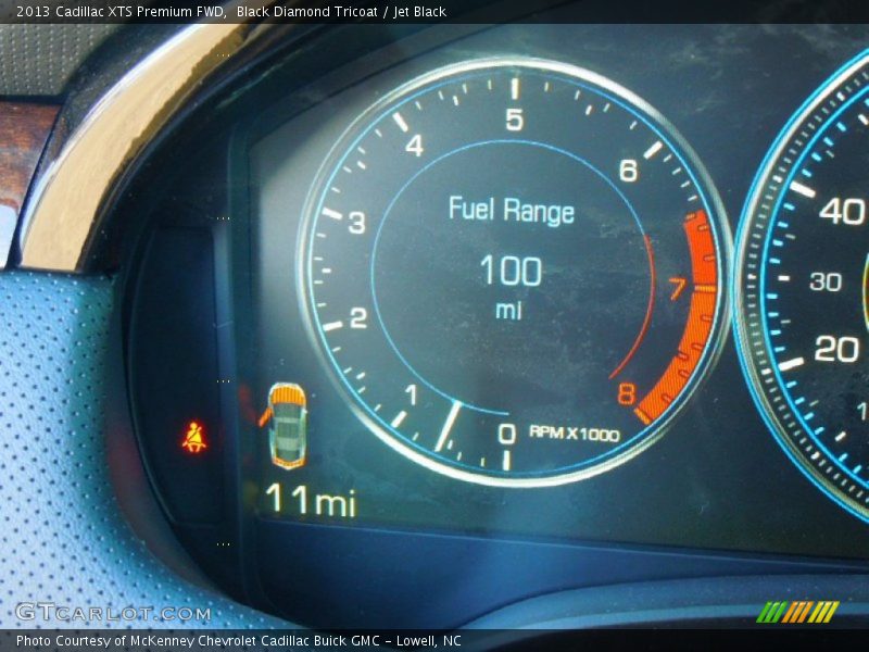 Black Diamond Tricoat / Jet Black 2013 Cadillac XTS Premium FWD