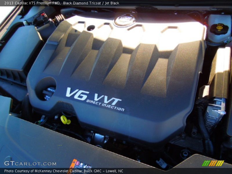 Black Diamond Tricoat / Jet Black 2013 Cadillac XTS Premium FWD