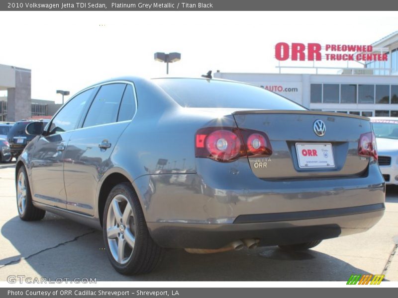 Platinum Grey Metallic / Titan Black 2010 Volkswagen Jetta TDI Sedan