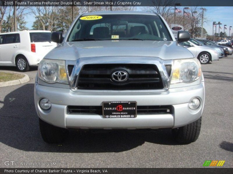 Silver Streak Mica / Graphite Gray 2005 Toyota Tacoma PreRunner Double Cab
