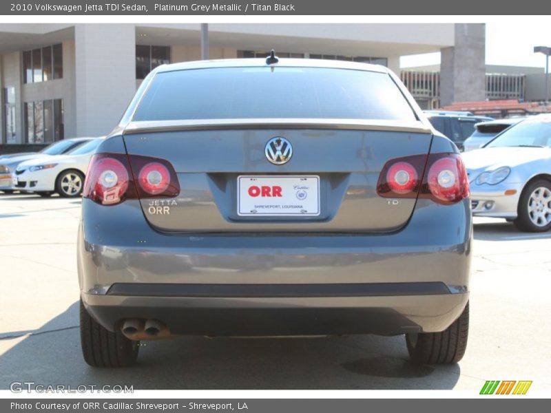 Platinum Grey Metallic / Titan Black 2010 Volkswagen Jetta TDI Sedan