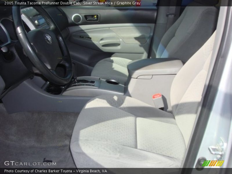 Silver Streak Mica / Graphite Gray 2005 Toyota Tacoma PreRunner Double Cab