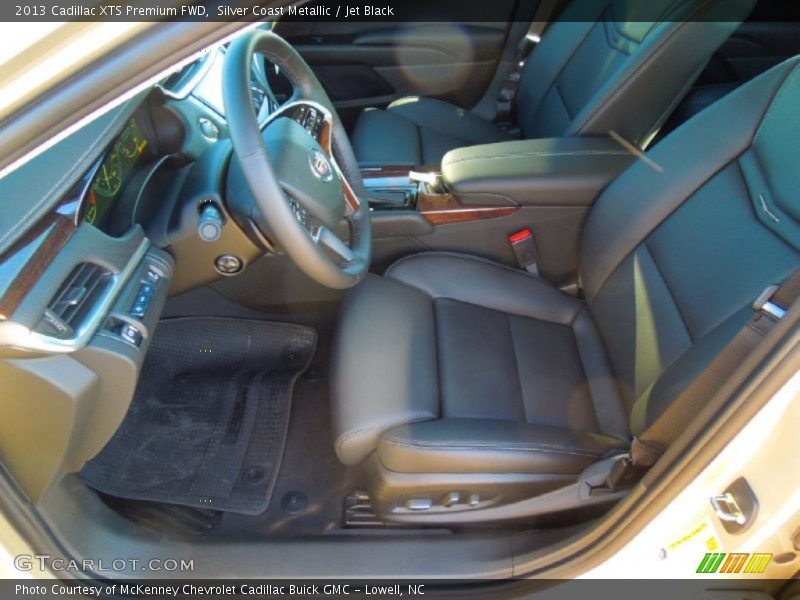 Silver Coast Metallic / Jet Black 2013 Cadillac XTS Premium FWD