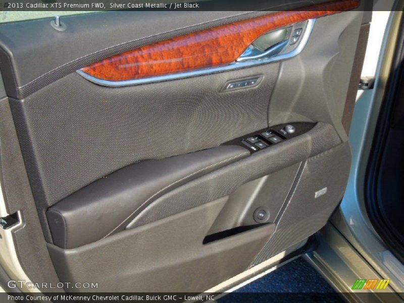 Silver Coast Metallic / Jet Black 2013 Cadillac XTS Premium FWD