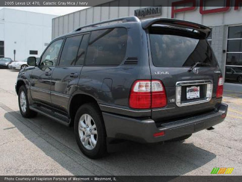 Galactic Gray Mica / Ivory 2005 Lexus LX 470