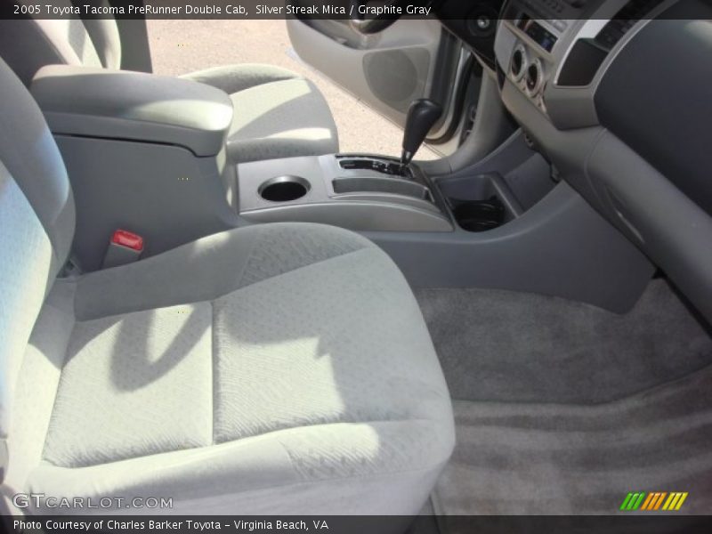 Silver Streak Mica / Graphite Gray 2005 Toyota Tacoma PreRunner Double Cab