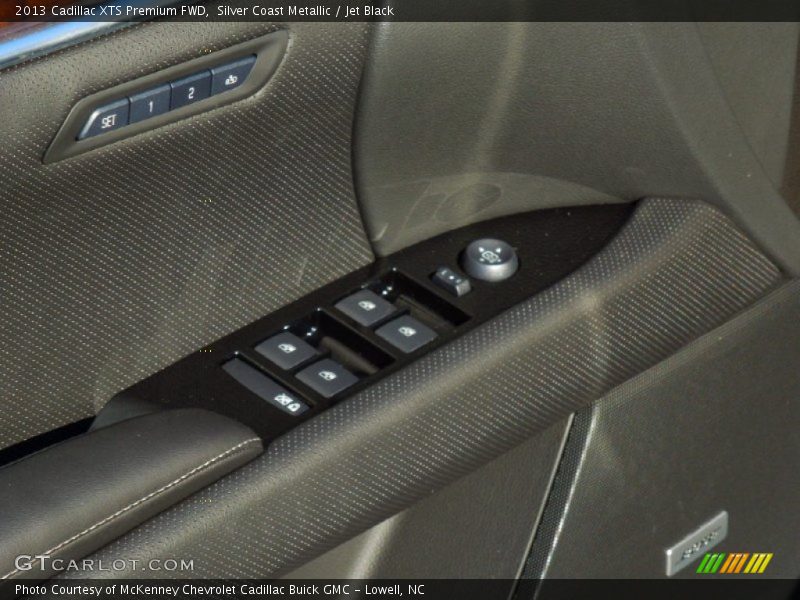 Silver Coast Metallic / Jet Black 2013 Cadillac XTS Premium FWD