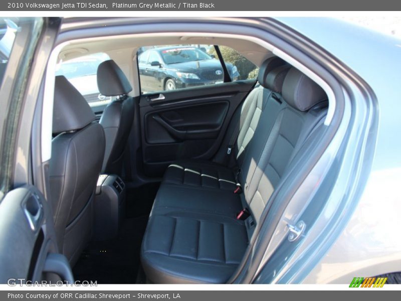 Platinum Grey Metallic / Titan Black 2010 Volkswagen Jetta TDI Sedan