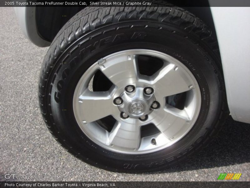 Silver Streak Mica / Graphite Gray 2005 Toyota Tacoma PreRunner Double Cab