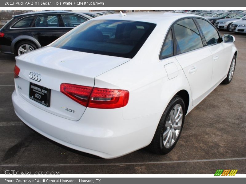 Ibis White / Chestnut Brown 2013 Audi A4 2.0T Sedan