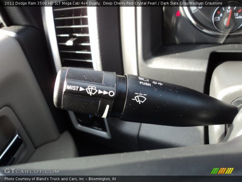 Controls of 2011 Ram 3500 HD SLT Mega Cab 4x4 Dually