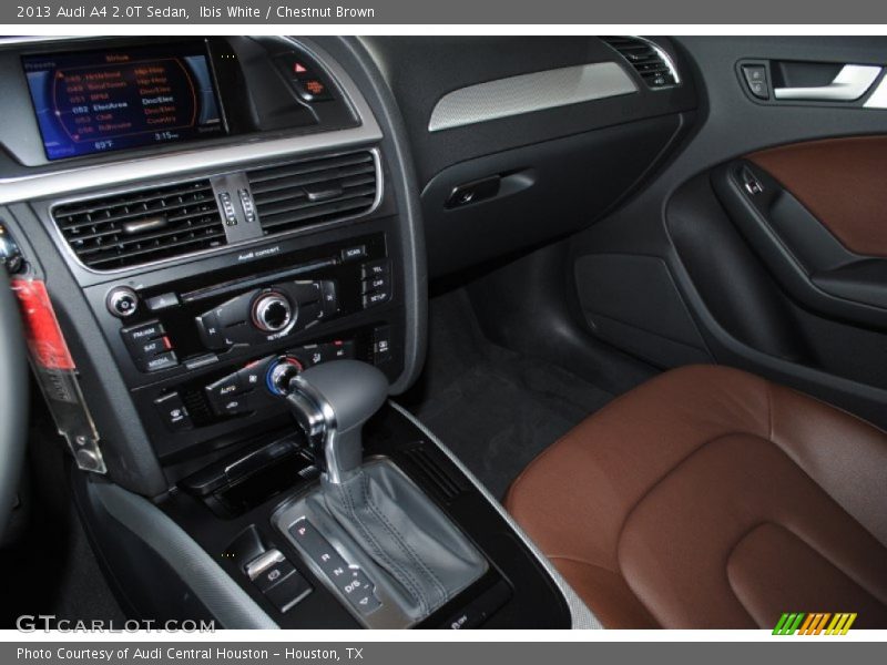 Ibis White / Chestnut Brown 2013 Audi A4 2.0T Sedan
