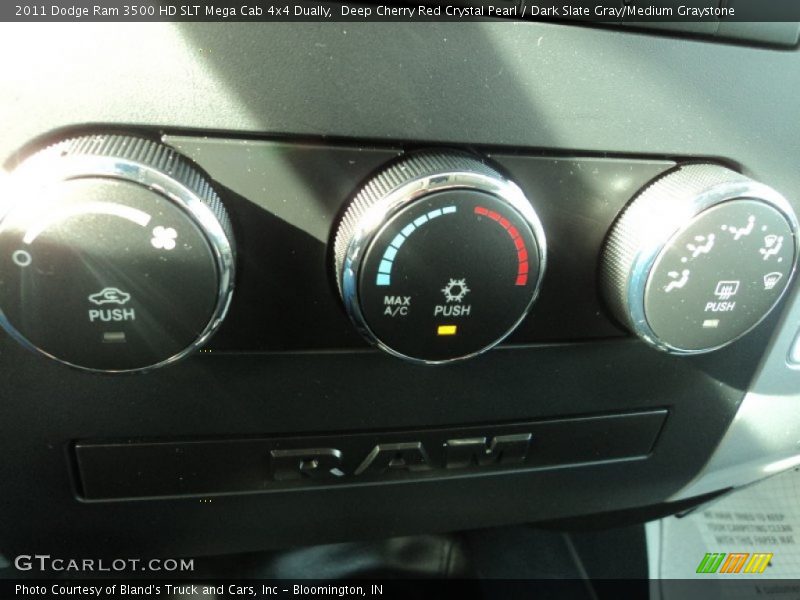 Controls of 2011 Ram 3500 HD SLT Mega Cab 4x4 Dually