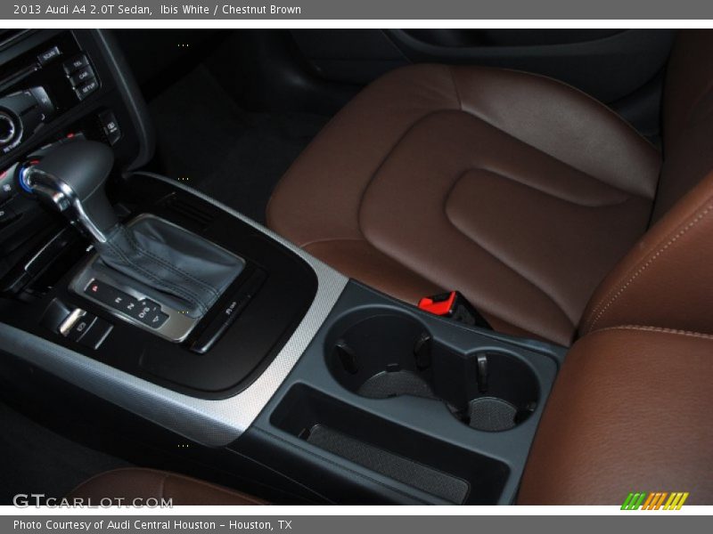 Ibis White / Chestnut Brown 2013 Audi A4 2.0T Sedan