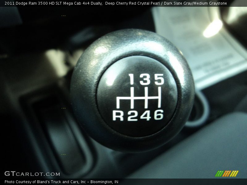  2011 Ram 3500 HD SLT Mega Cab 4x4 Dually 6 Speed Automatic Shifter