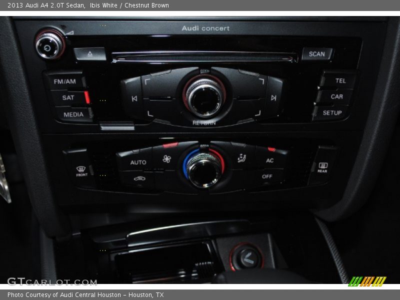 Ibis White / Chestnut Brown 2013 Audi A4 2.0T Sedan