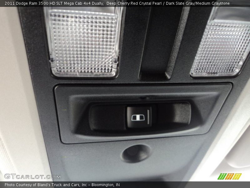Deep Cherry Red Crystal Pearl / Dark Slate Gray/Medium Graystone 2011 Dodge Ram 3500 HD SLT Mega Cab 4x4 Dually