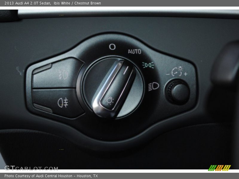 Ibis White / Chestnut Brown 2013 Audi A4 2.0T Sedan