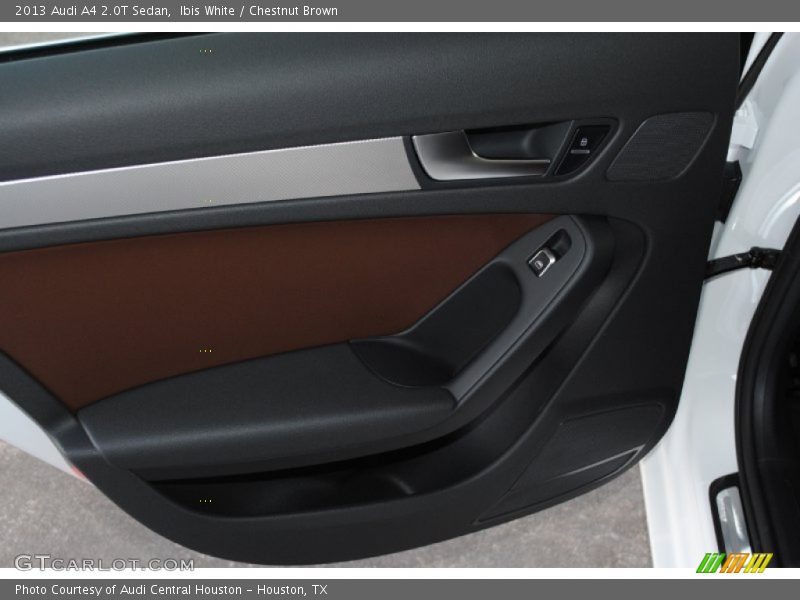 Ibis White / Chestnut Brown 2013 Audi A4 2.0T Sedan