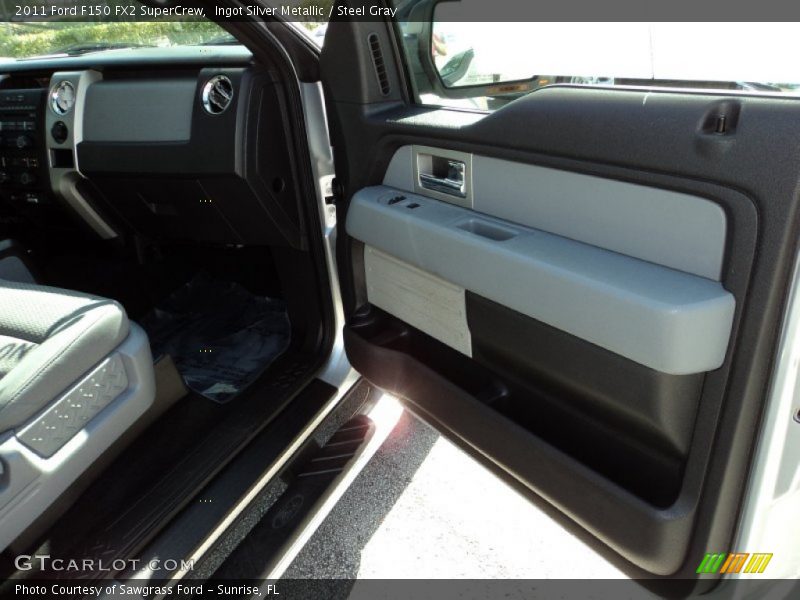 Ingot Silver Metallic / Steel Gray 2011 Ford F150 FX2 SuperCrew